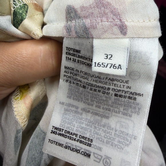 Toteme Floral Cream Maxi Skirt - Picture 9 of 10